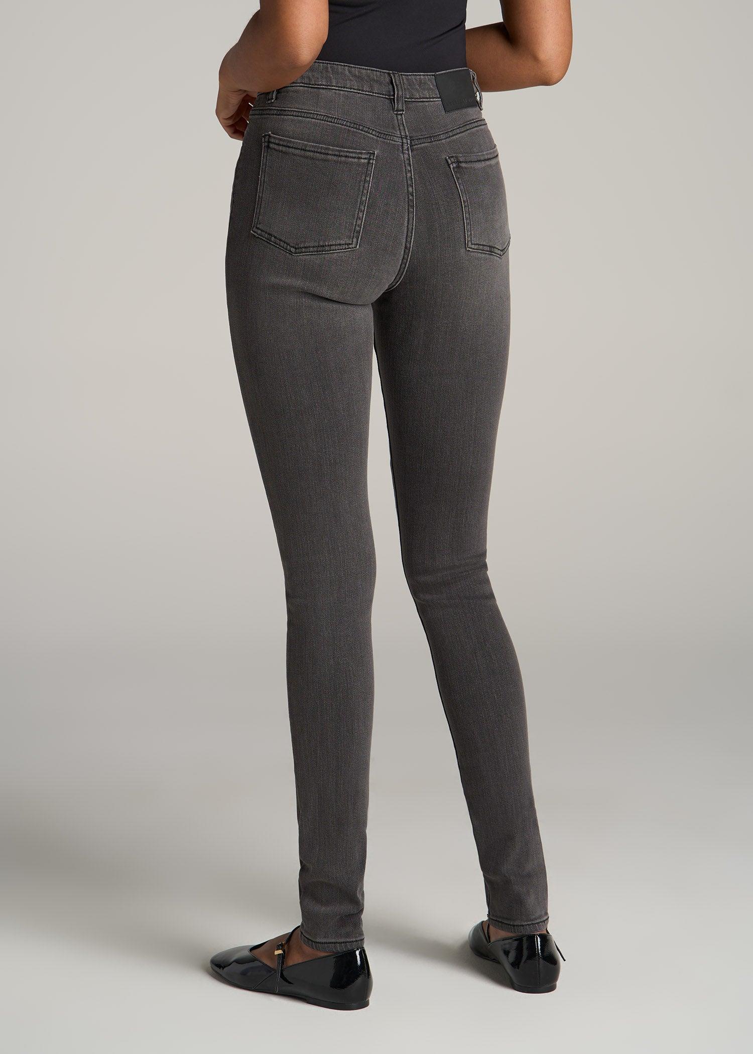 Georgia HIGH RISE SKINNY Tall Women's Jeans in True Grit Grey Female Product Image