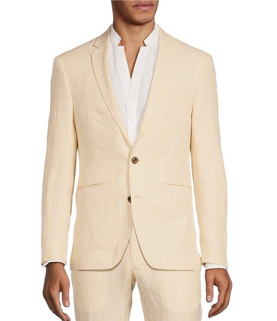 Murano Baird McNutt Linen Slim Fit Suit Separates Blazer Product Image