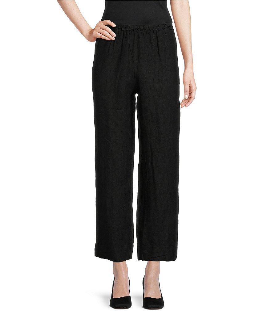 Bryn Walker Anka Flat Front Straight Leg Ankle Pull-On Coordinating Pants Product Image