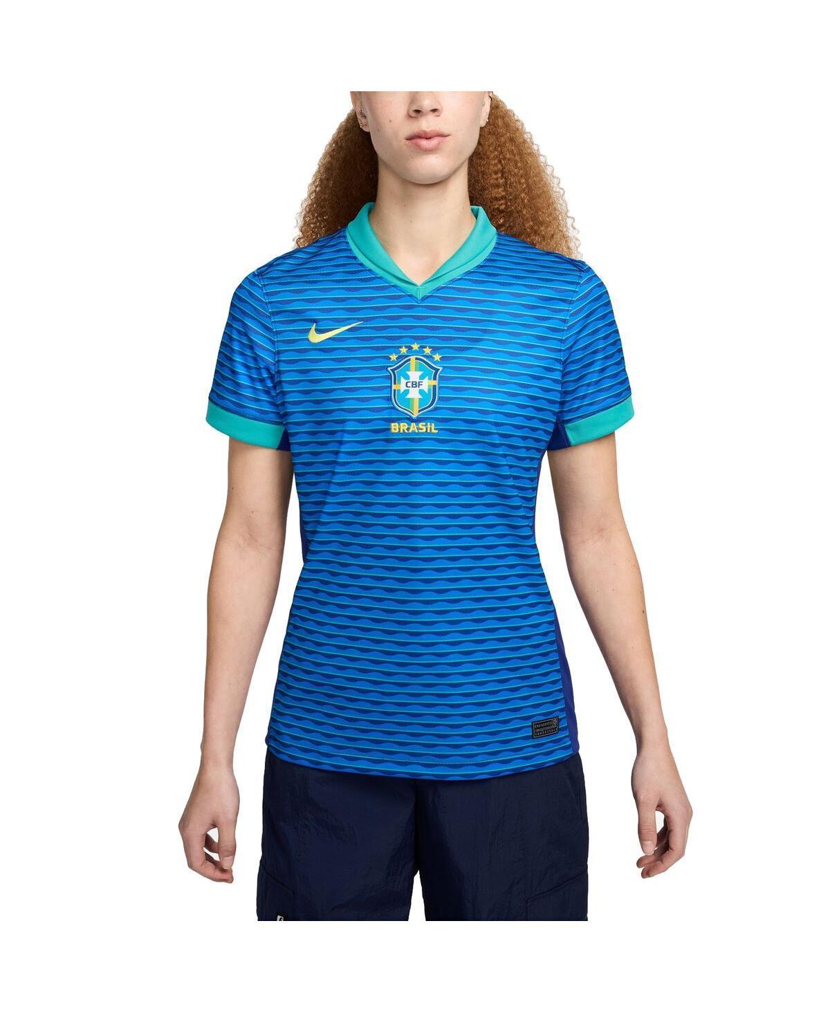 Brazil 2024 Stadium Away Nike Womens Dri-FIT Soccer Replica Jersey Product Image