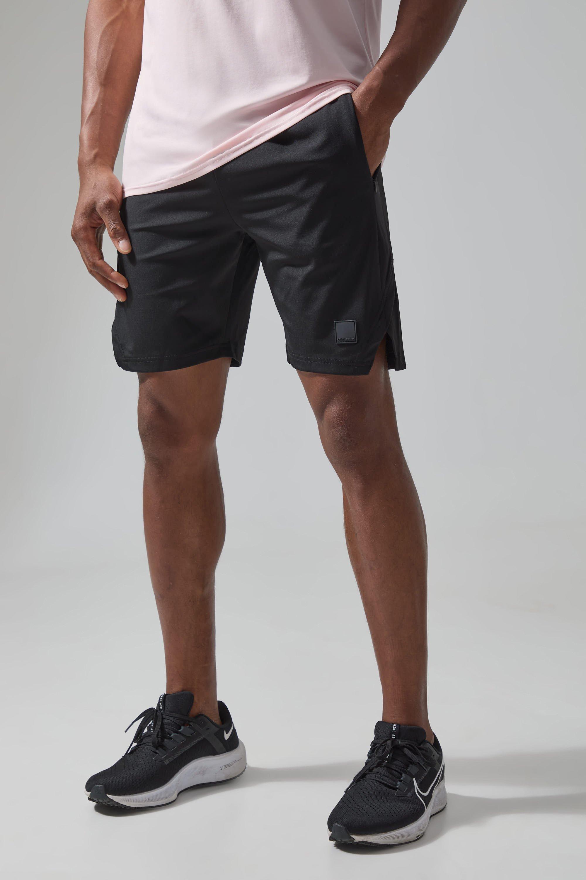 Man Active Regular Fit 7inch Performance Shorts | boohooMAN USA Product Image