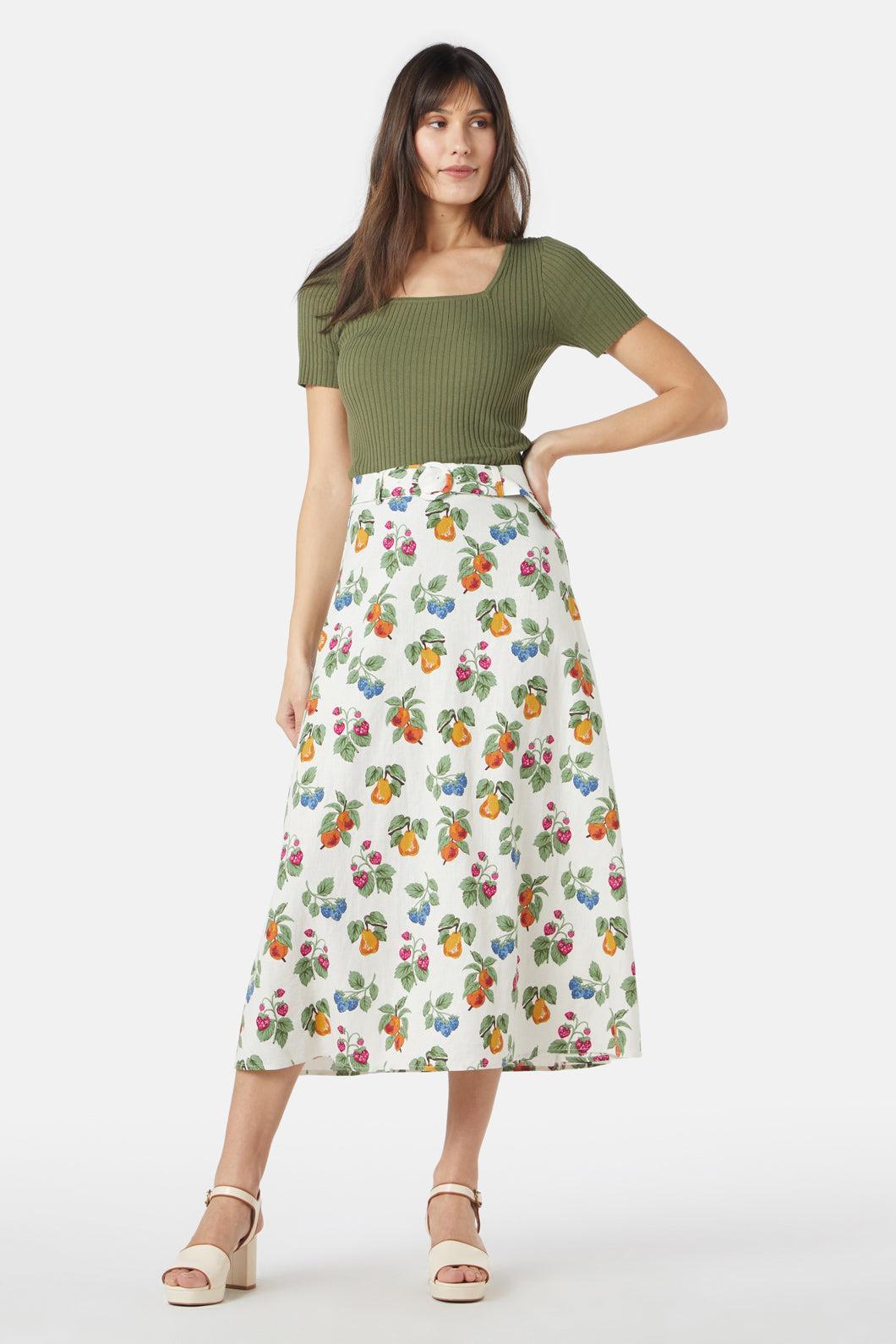 French Fruit Skirt Product Image