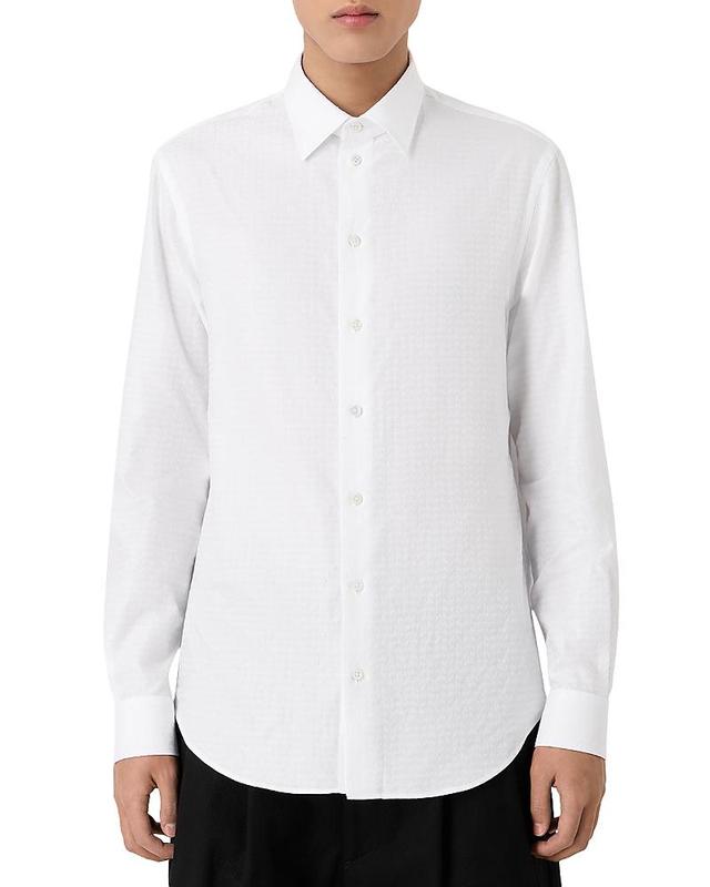 Emporio Armani Regular Fit Button Down Shirt Product Image