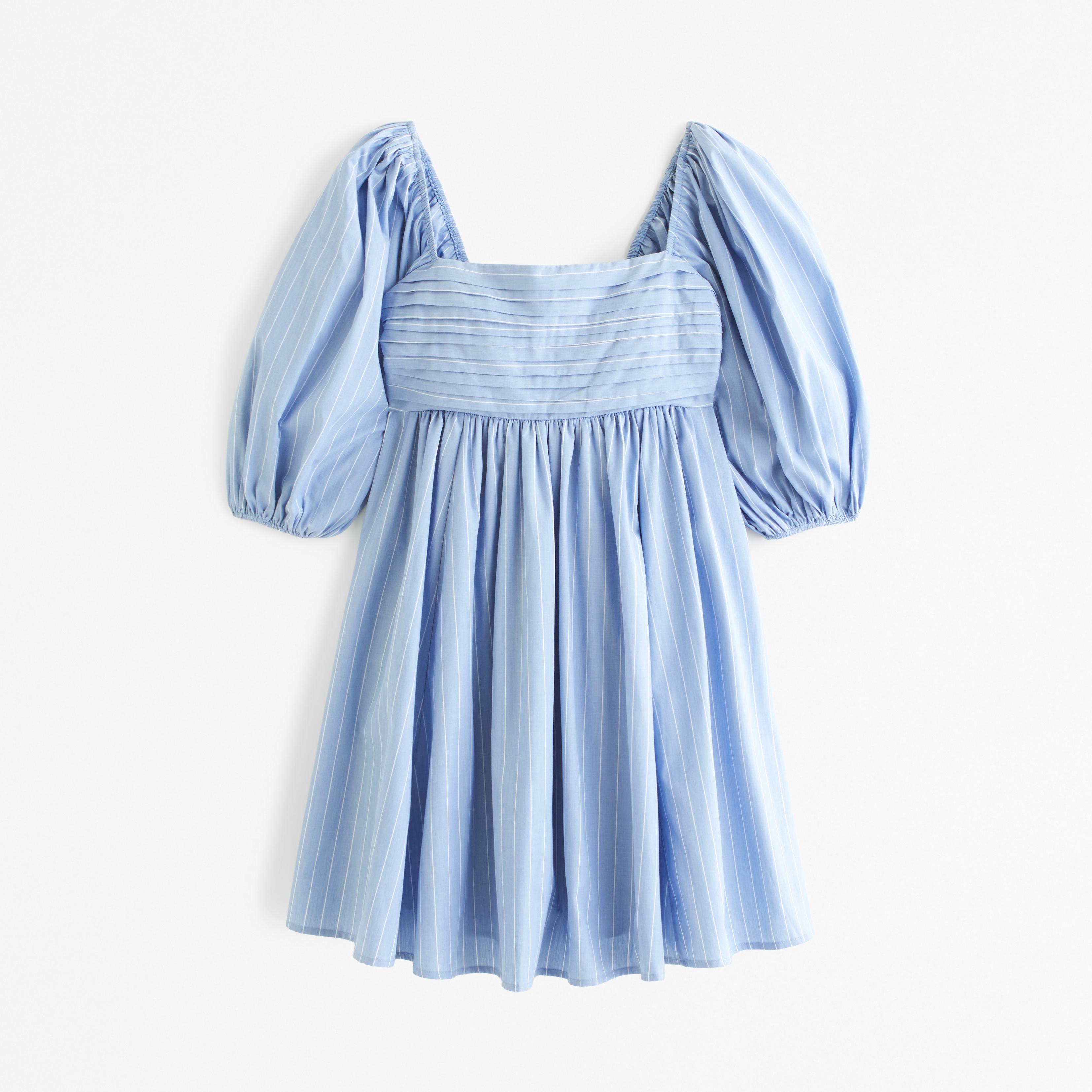 Emerson Poplin Puff Sleeve Mini Dress Product Image