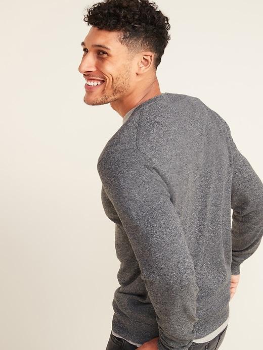 Marled V-Neck Sweater Product Image