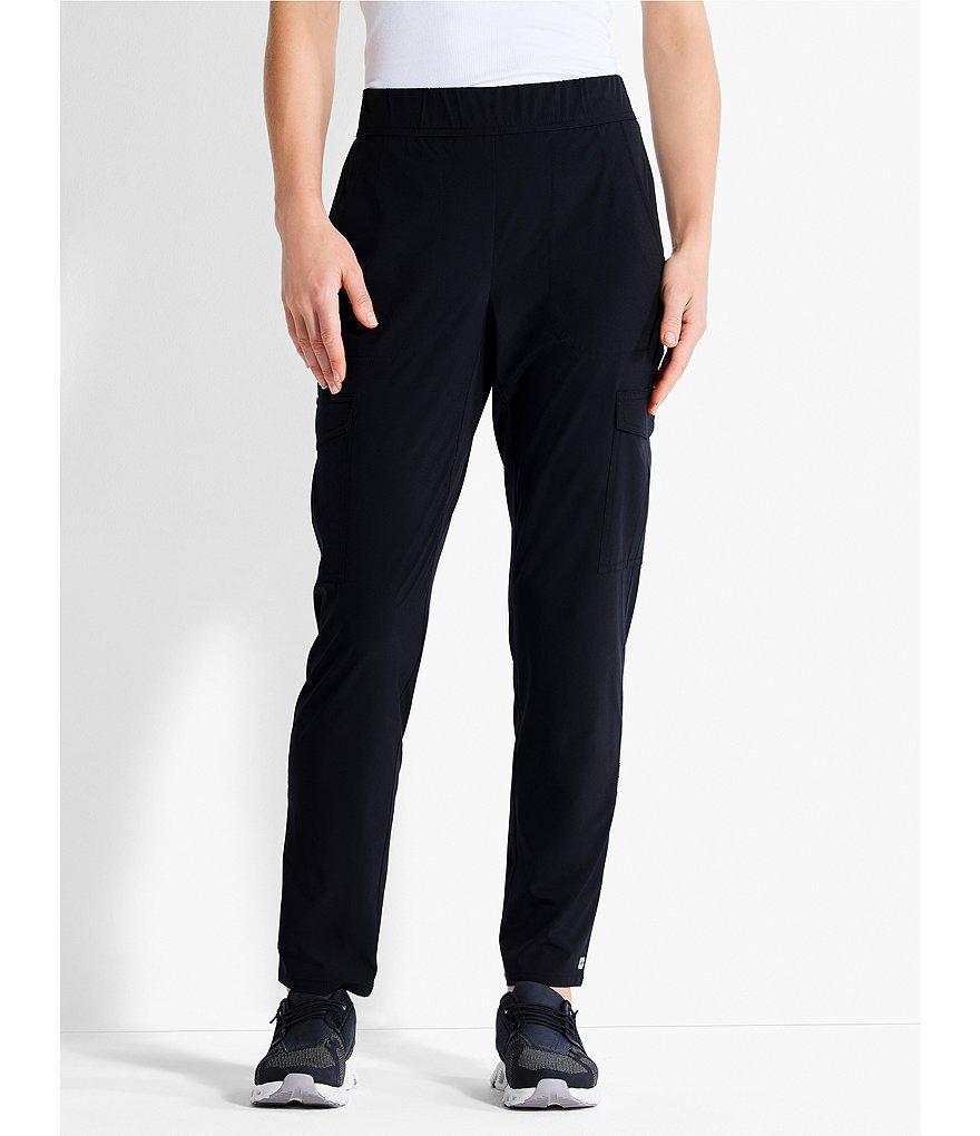 NZ ACTIVE by NIC+ZOE Cargo Tech Stretch Woven Tapered Leg Pull-On Pants Product Image