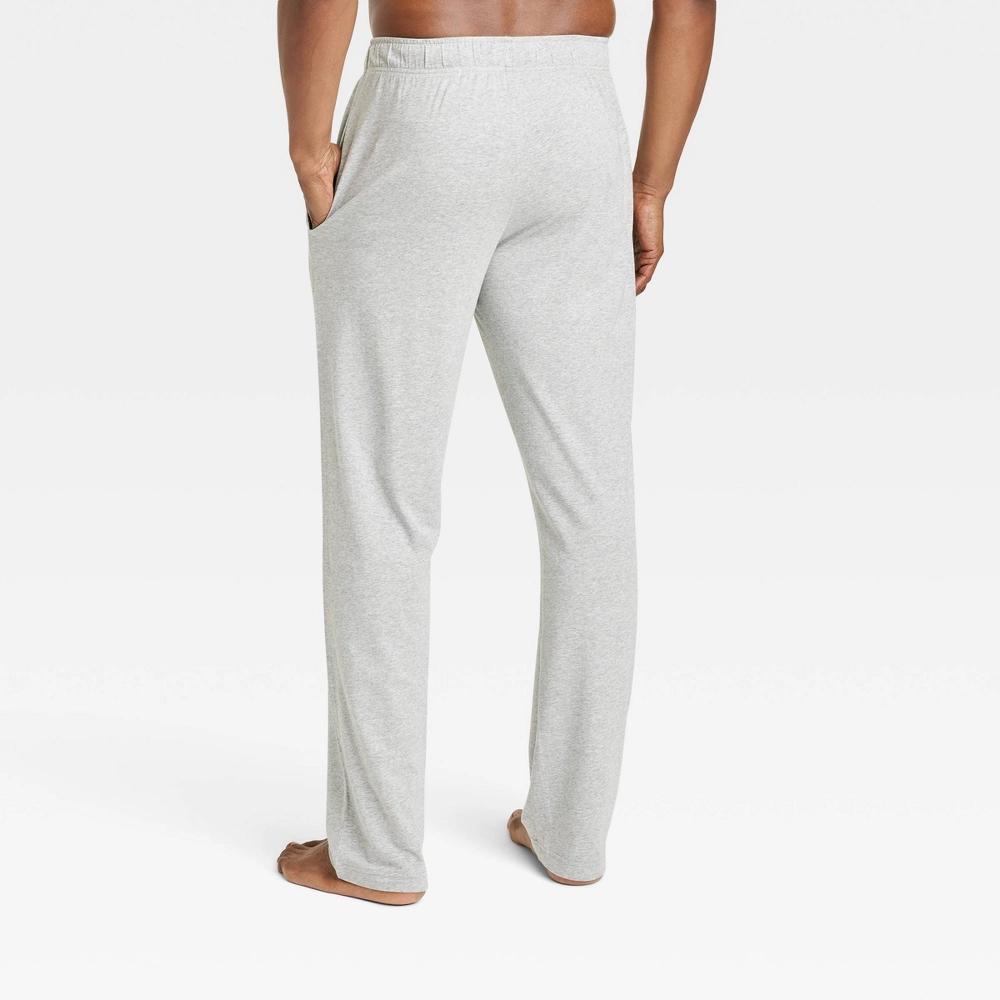 Men's Cotton Modal Knit Pajama Pants - Goodfellow & Co™ Heathered Gray XL Product Image