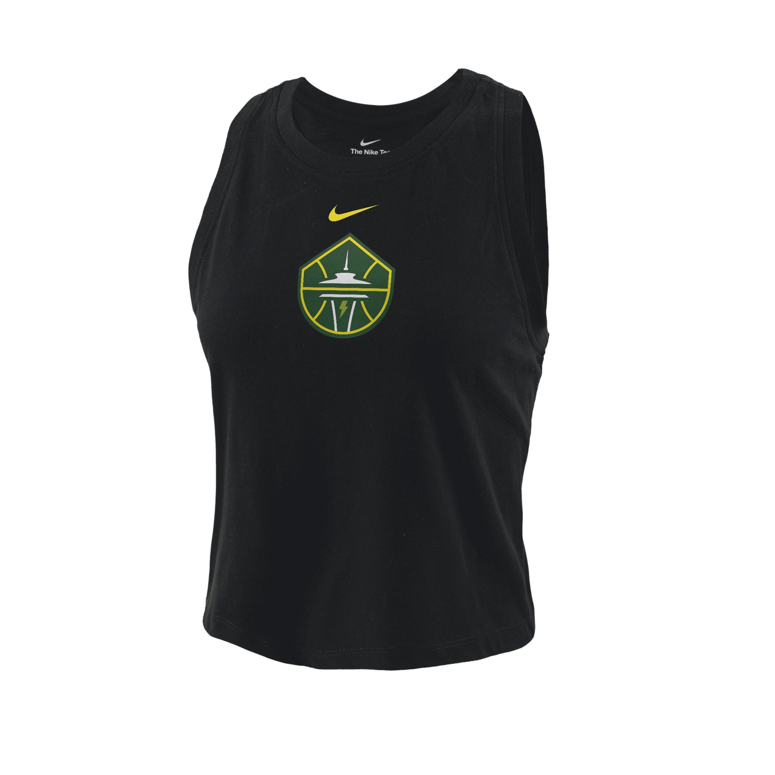 Seattle Storm Nike Womens WNBA Cropped Tank Top Product Image