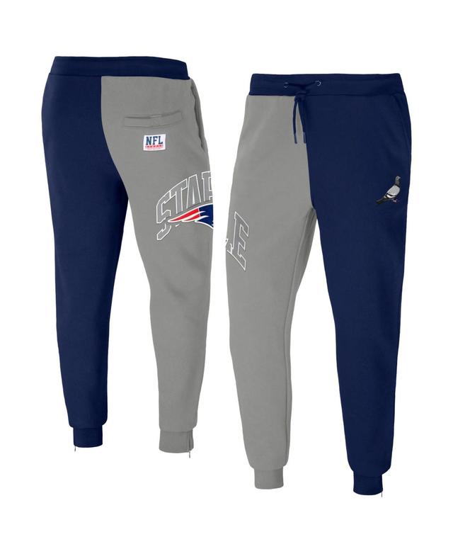 Mens Nfl X Staple Navy New England Patriots Split Logo Fleece Pants - Navy Product Image