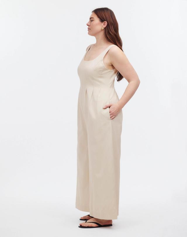 Wide-Leg Tank Jumpsuit Product Image