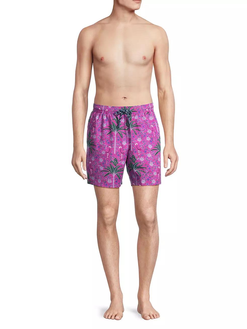 Palma Torch Graphic Swim Shorts Product Image