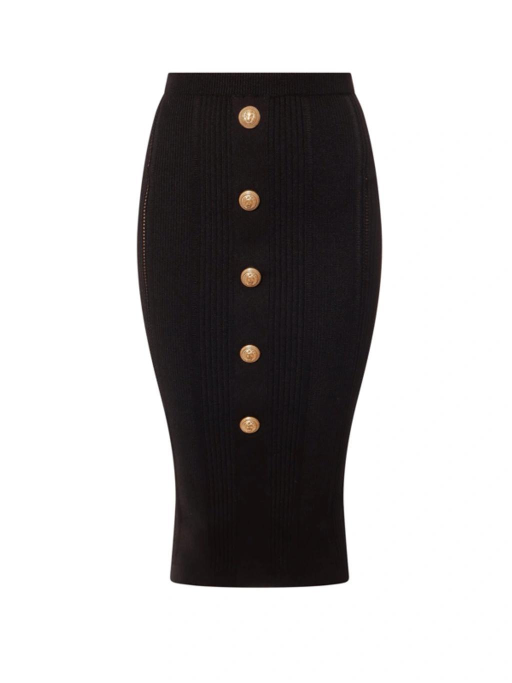 BALMAIN Skirt In Black Product Image