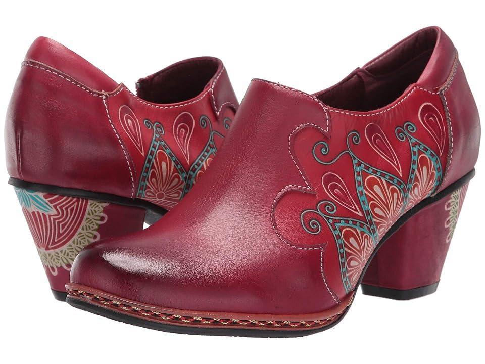 L'Artiste by Spring Step Zami (Red) Women's Shoes Product Image