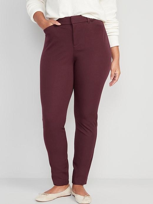 High-Waisted Pixie Skinny Pants Product Image