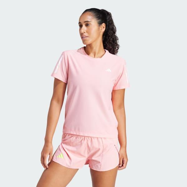 adidas Own The Run Tee White S Womens Product Image