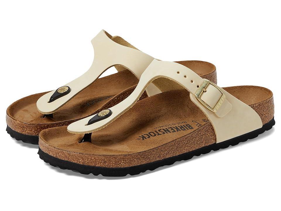 Birkenstock Womens Gizeh Nubuck Thong Sandals Product Image