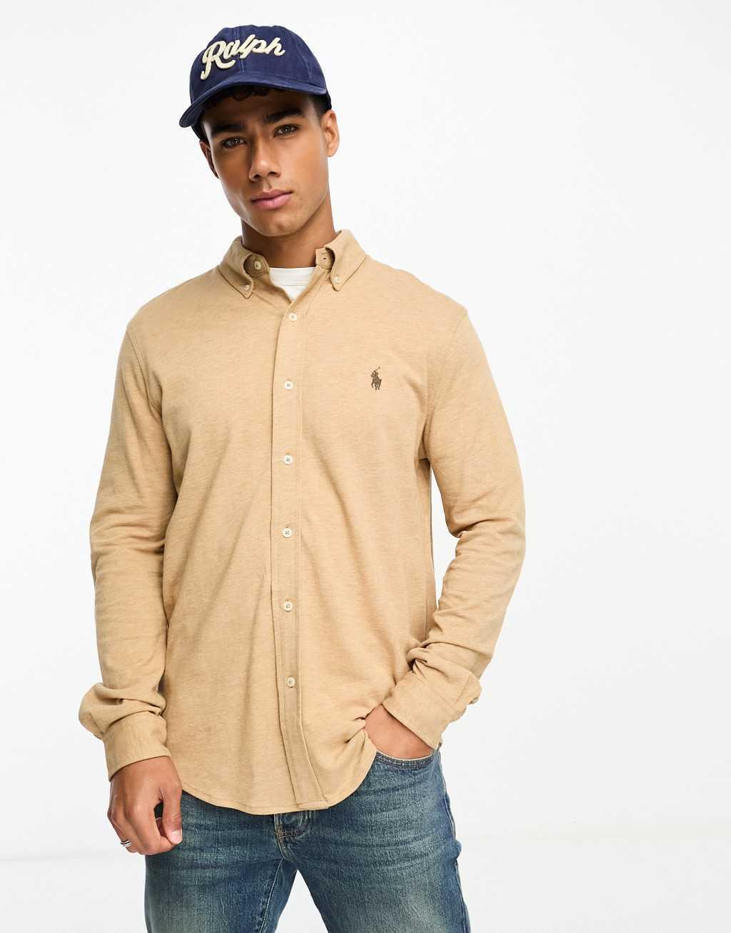 Polo Ralph Lauren icon logo pique shirt Product Image