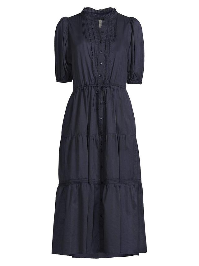 Womens Hildie Cotton Midi-Dress Product Image