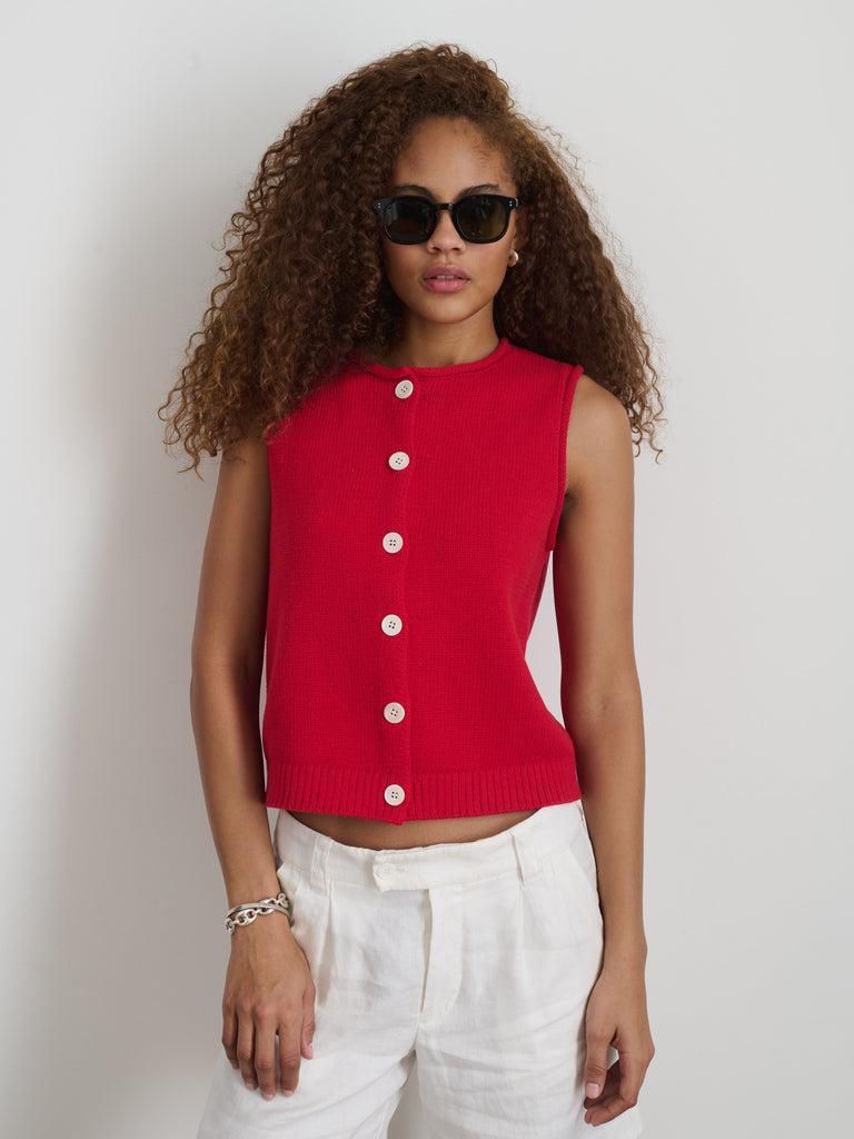 Bridget Vest in Cotton Product Image