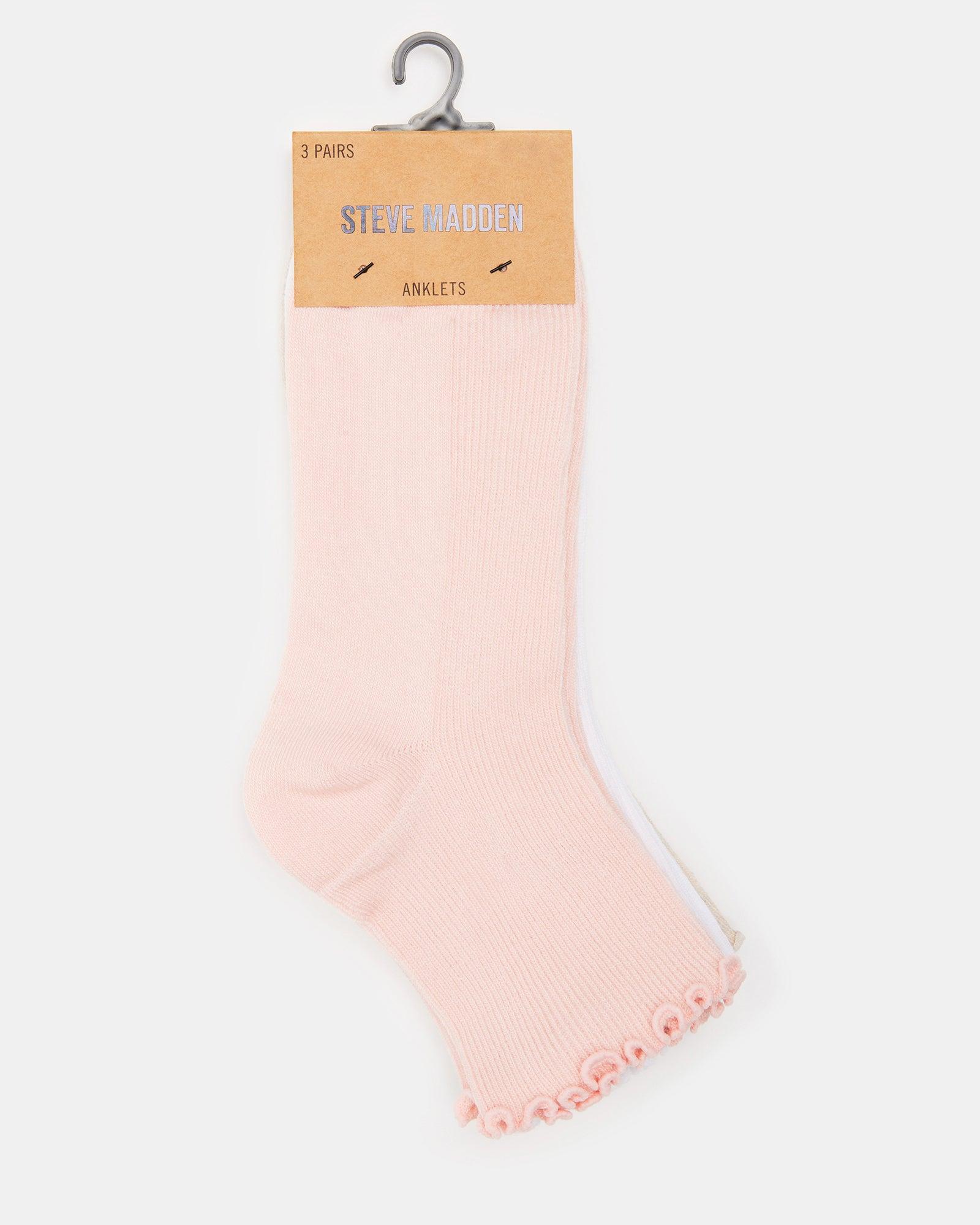 RUCHED SOCKS BLUSH MULTI Female Product Image