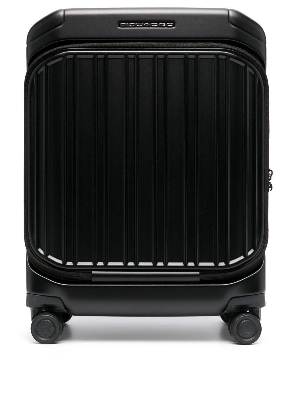 PIQUADRO Hardside Spinner Cabin Suitcase In Black Product Image