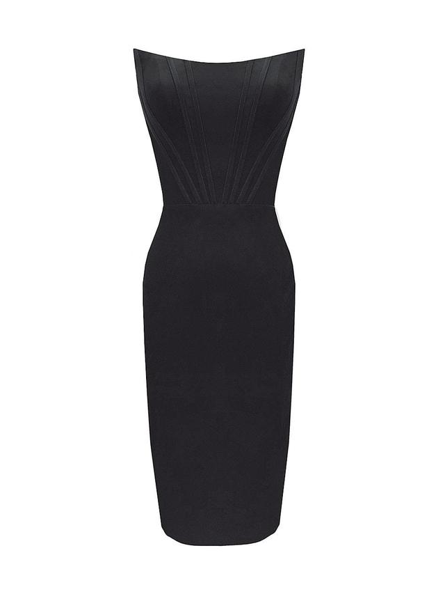 Womens Cosette Strapless Body-Con Midi-Dress Product Image