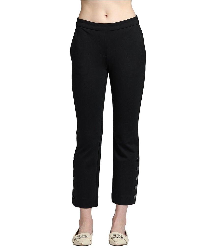 APNY Pull-On Cropped Mid Rise Pant Product Image