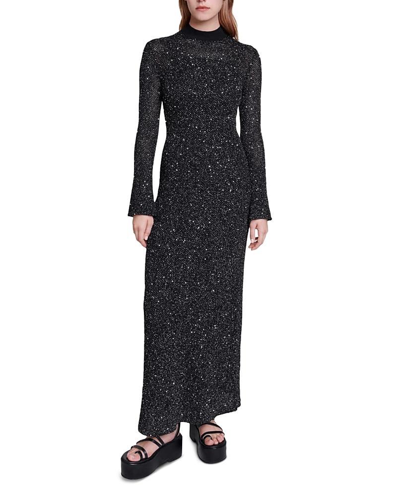 Womens Knit Maxi Dress Product Image