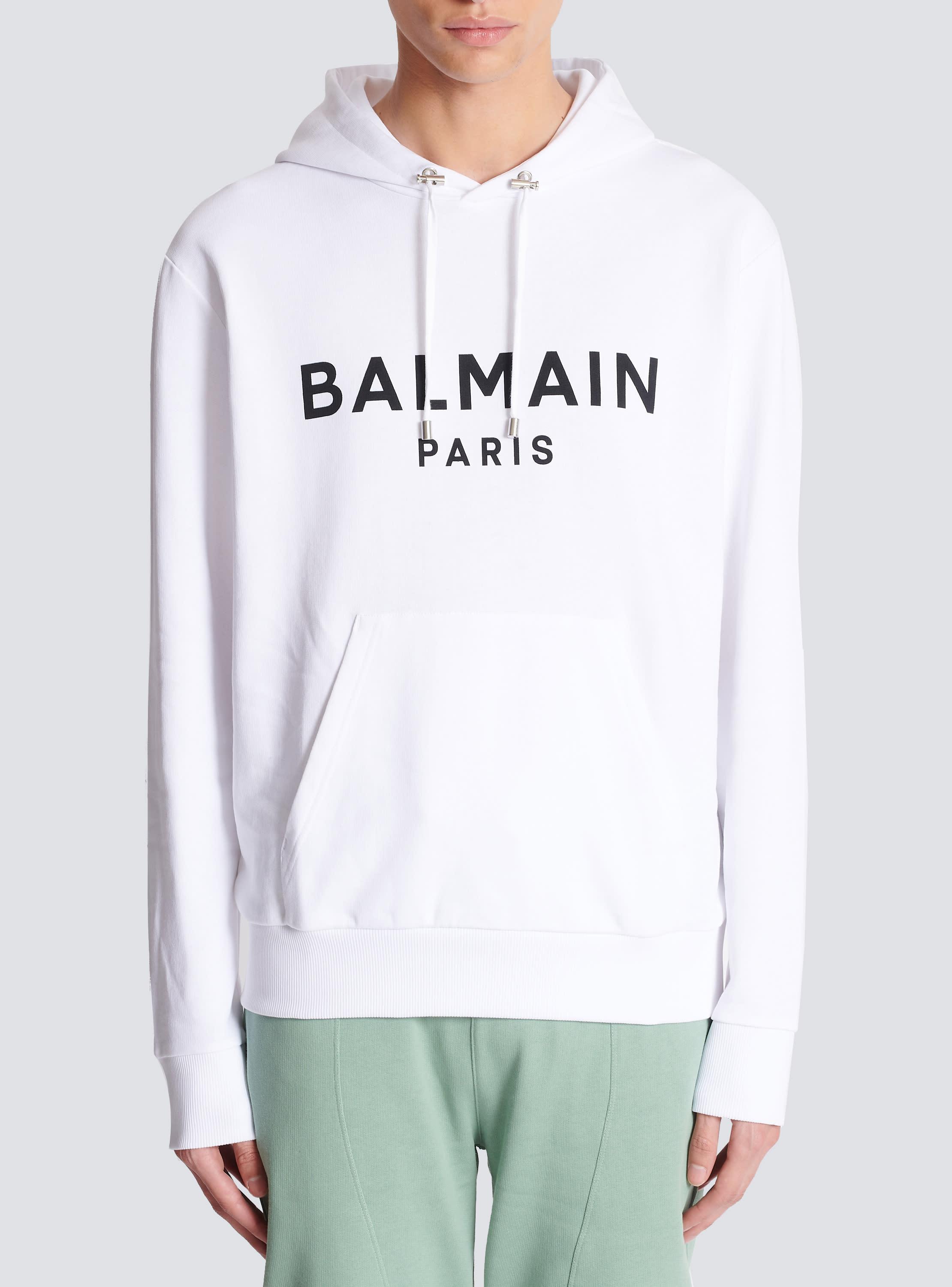 Printed Balmain Paris hoodie Product Image