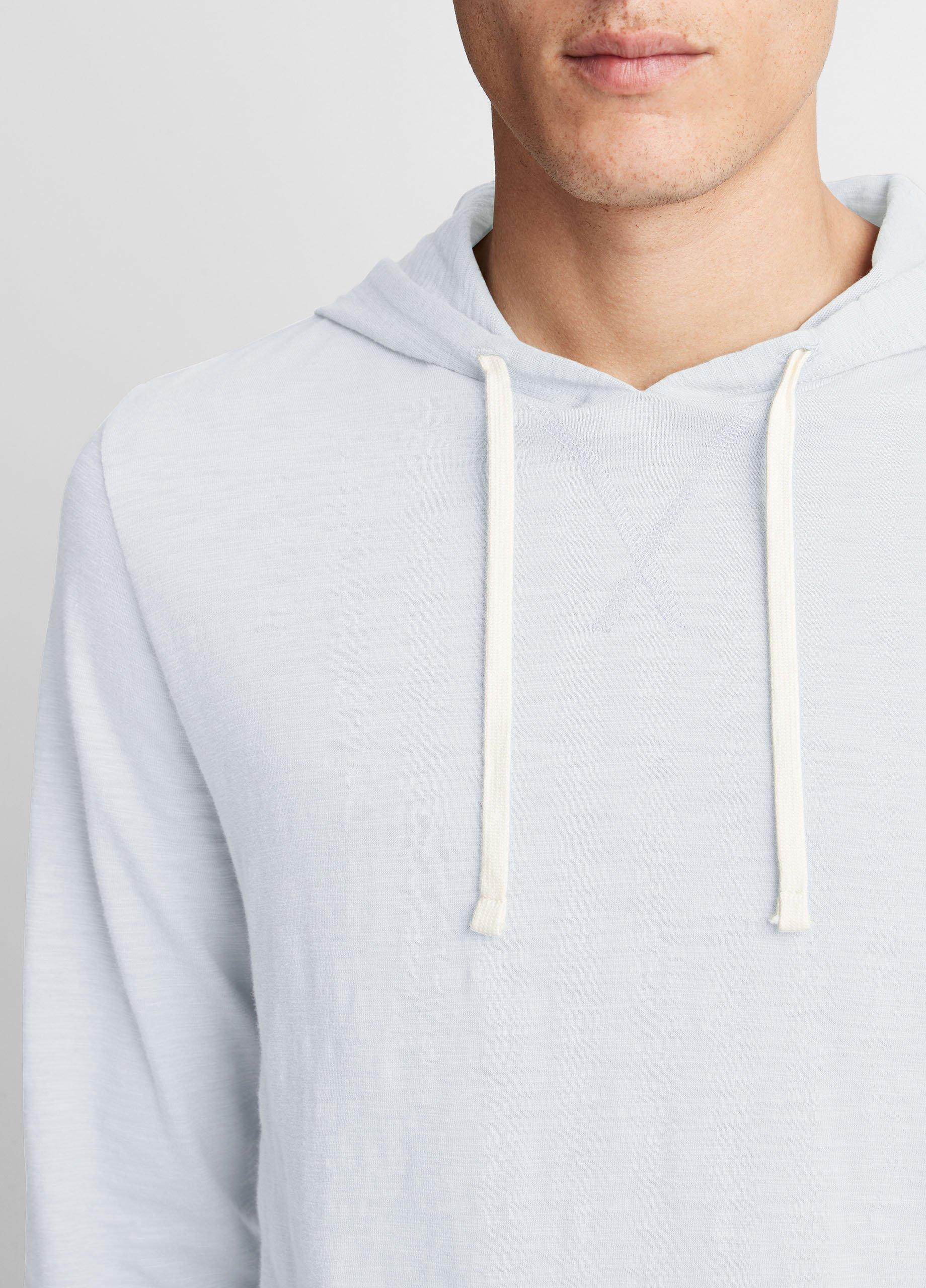 Textured Cotton Hoodie Product Image