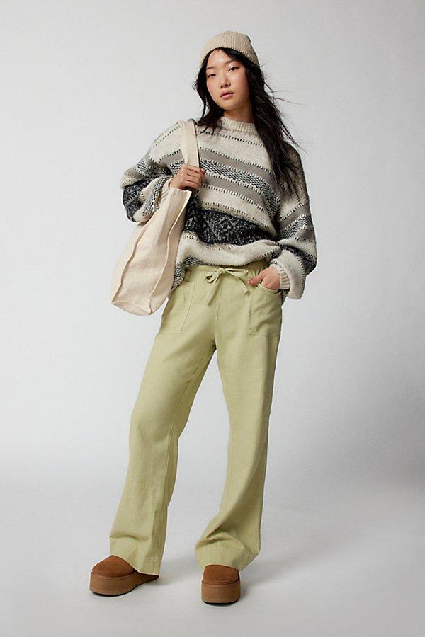 Urban Outfitters UO Amelie Linen Pant Womens at Urban Outfitters Product Image