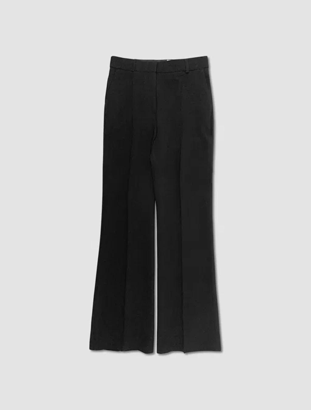 Flared Evening Trousers In Black Product Image