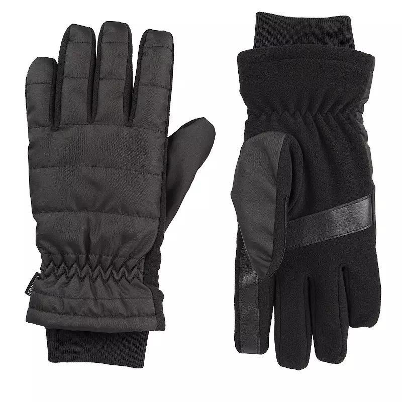 Womens isotoner Fleece Water Repellent Touchscreen Gloves Product Image