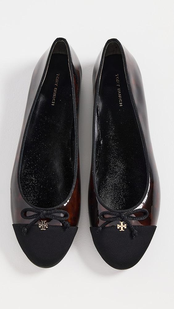 Tory Burch Cap-Toe Ballet Flats | Shopbop Product Image