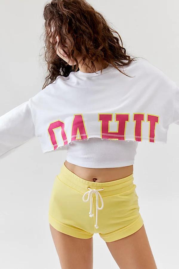 Out From Under Beach Vibes Cropped Sweatshirt Womens at Urban Outfitters Product Image