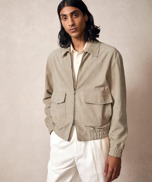 Italian Suede Grant Jacket Product Image