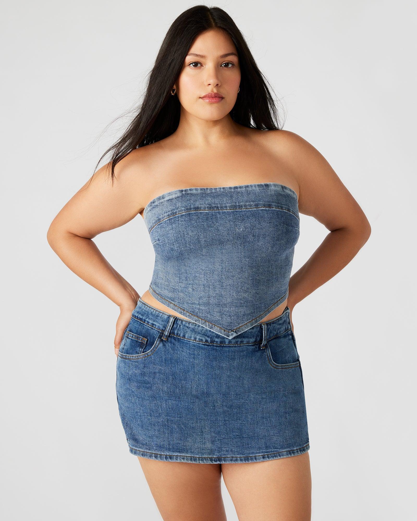 SURI DENIM TOP Female product image