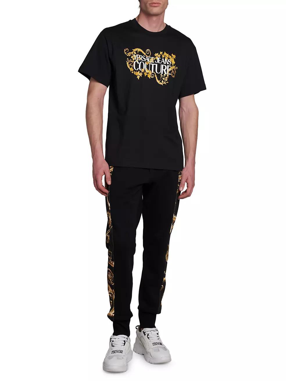 Baroque Cotton Sweatpants Product Image