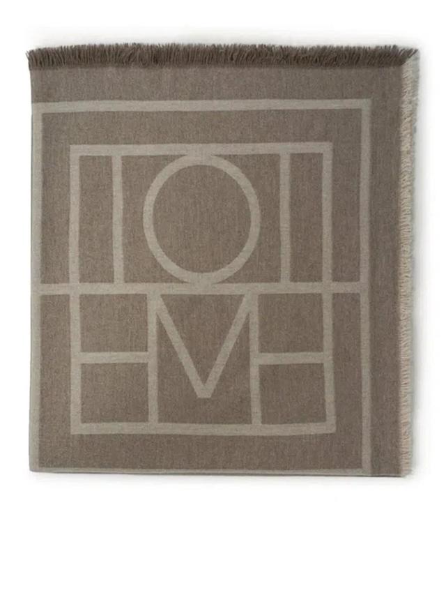 Brown Monogram Scarf Product Image