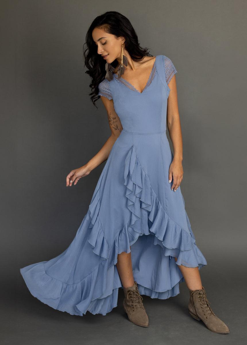 Baylin Dress in Bluestone Product Image