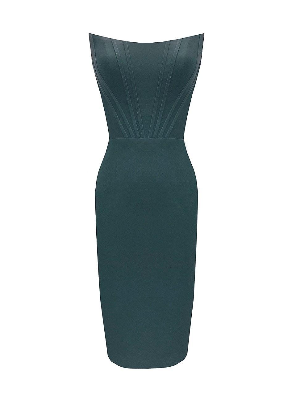 Womens Cosette Strapless Body-Con Midi-Dress Product Image