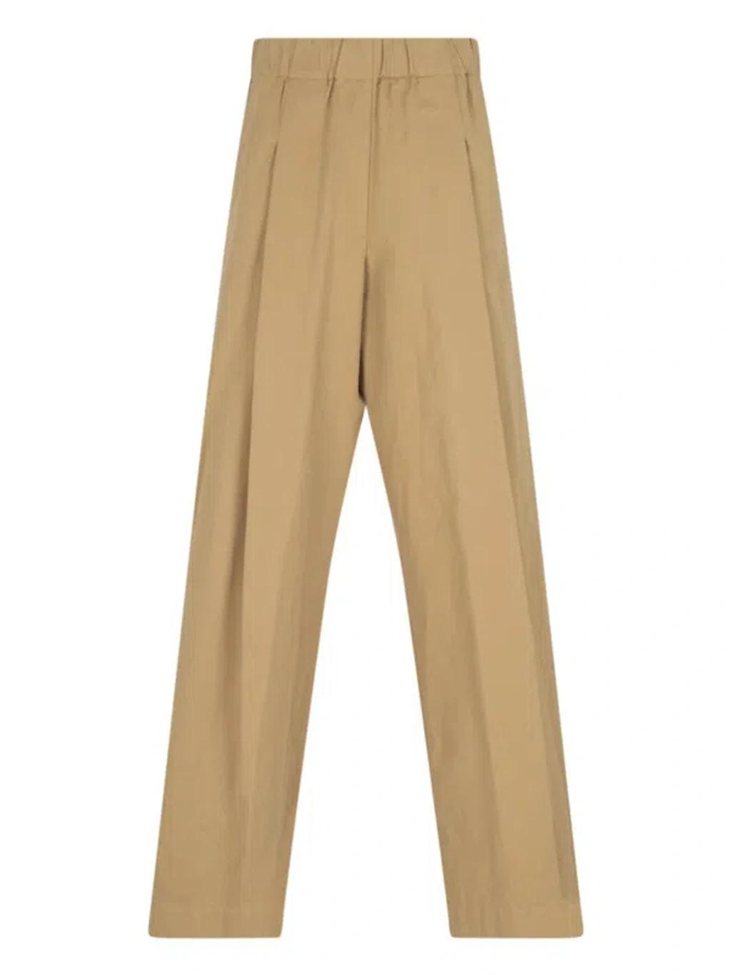 DRIES VAN NOTEN Trousers In Brown Product Image