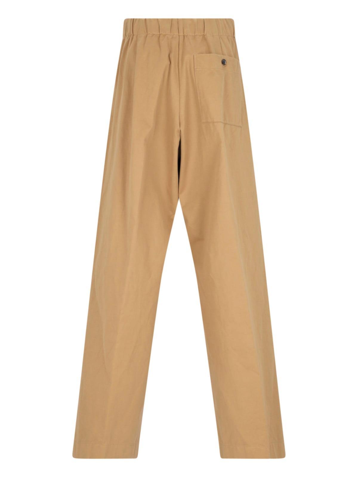 DRIES VAN NOTEN Trousers In Brown Product Image