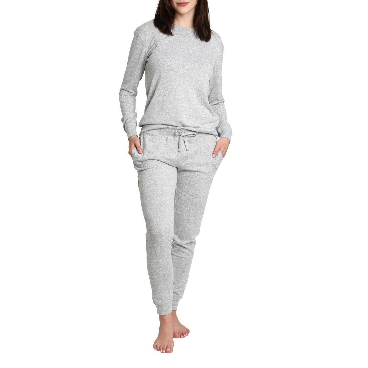 Womens Crew Neck Top with Jogger Product Image