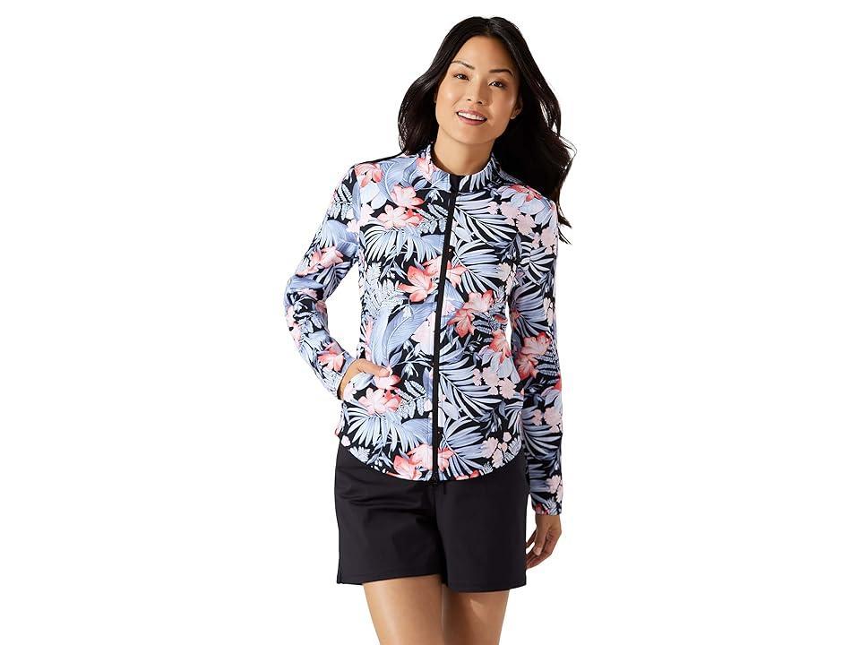 Tommy Bahama Aubrey Delicate Flora Long Sleeve Women's Clothing Product Image