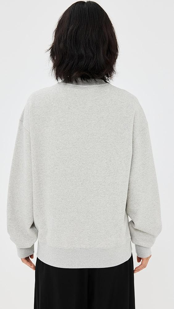 Jil Sander Long Sleeve Logo Sweatshirt | Shopbop Product Image