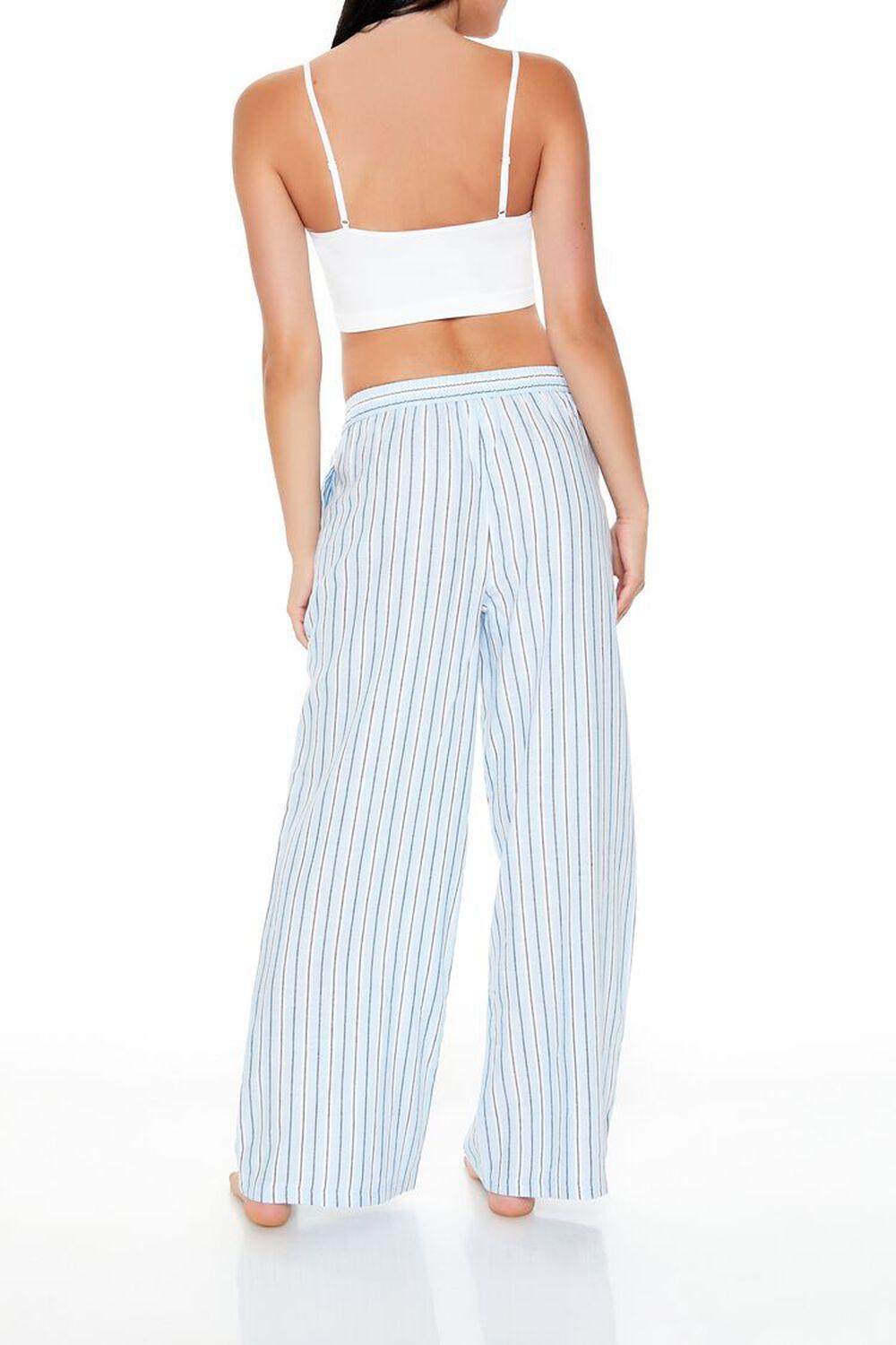 Pinstriped Flannel Pajama Pants | Forever 21 Product Image