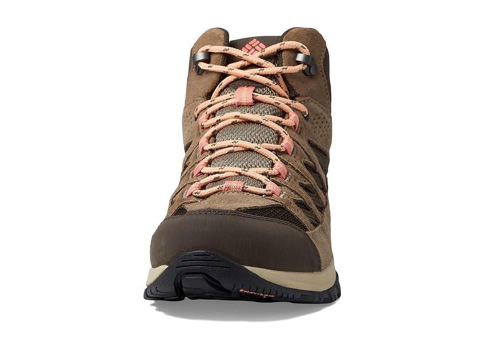 Columbia Crestwood Mid Waterproof (Cordovan/Mud) Women's Boots Product Image