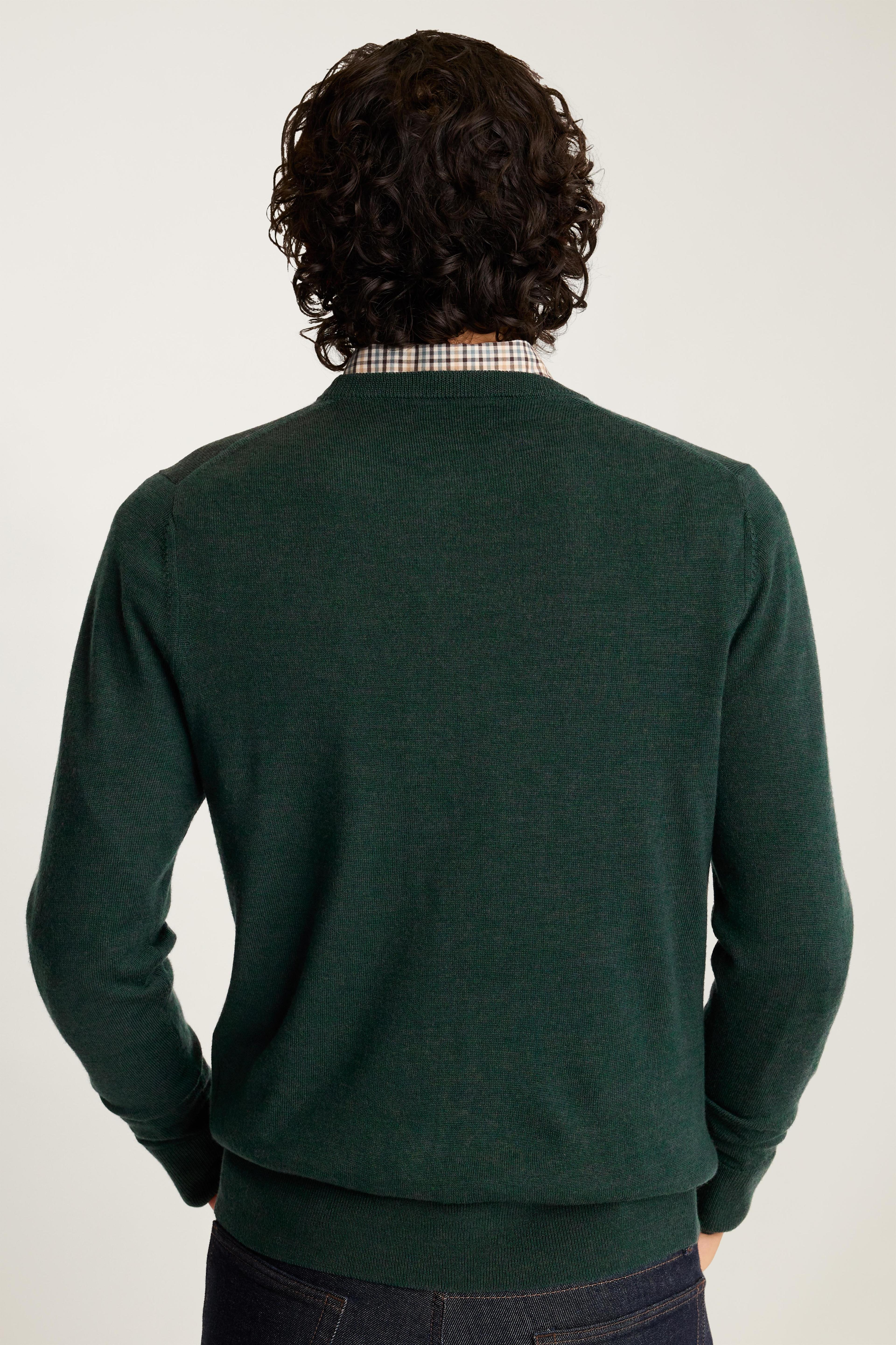 Washable Merino Crew Neck Sweater Product Image