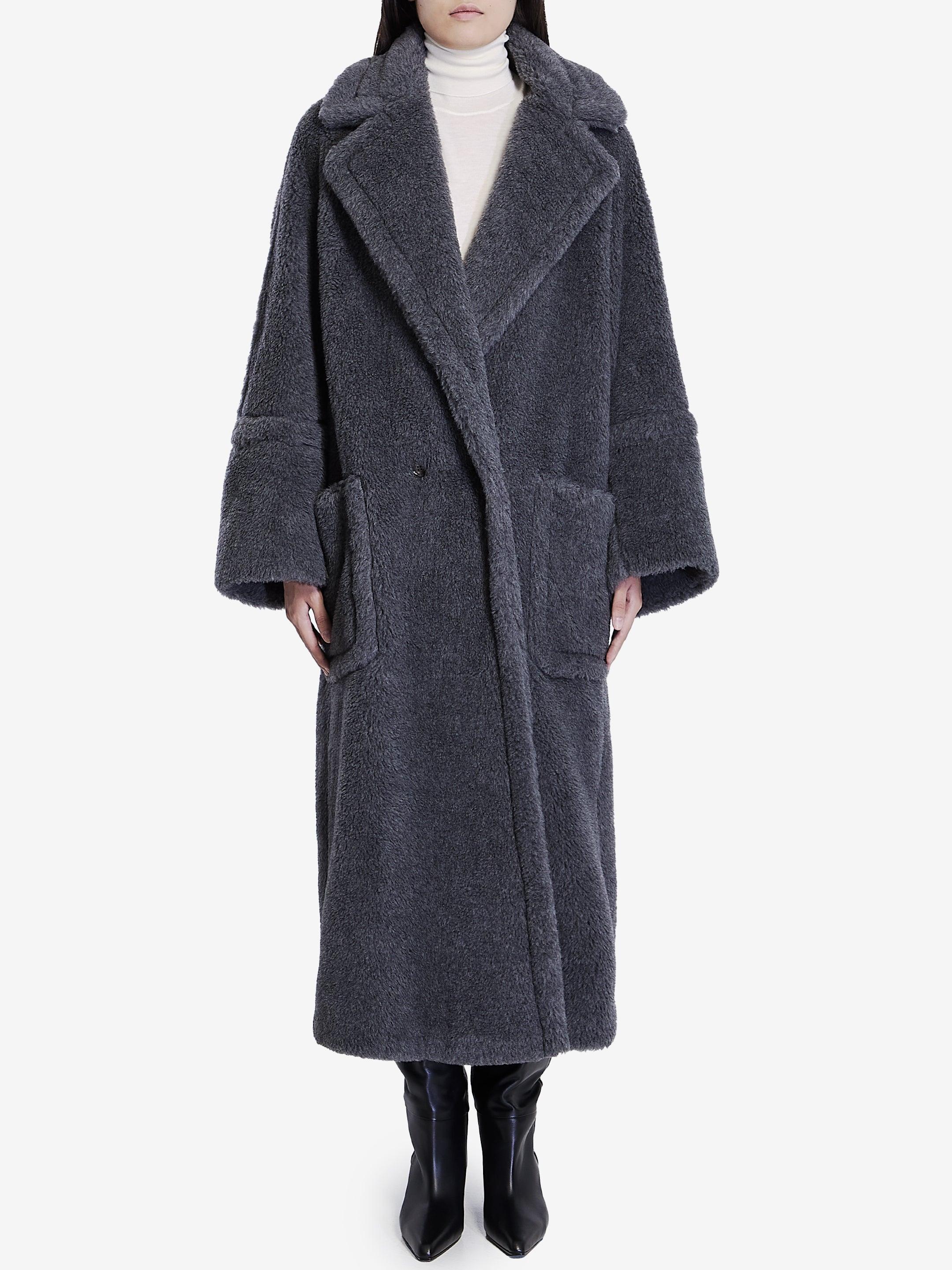 MAX MARA Women Kadiak Coat In Gray Product Image